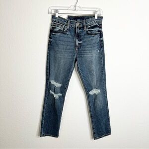 Joe’s Jeans Women Size 25 The Luna High Rise Cigarette Crop Distressed B